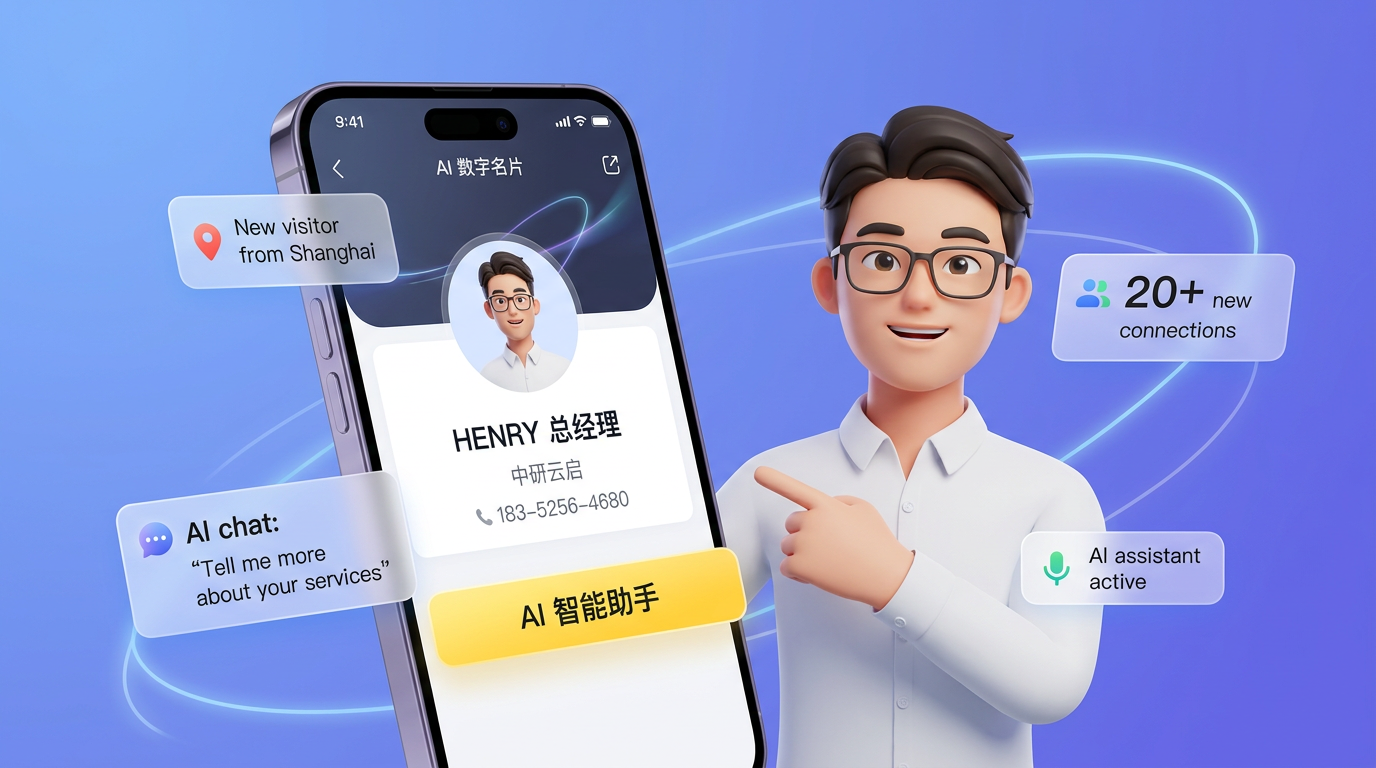 智介 Agent 数字名片